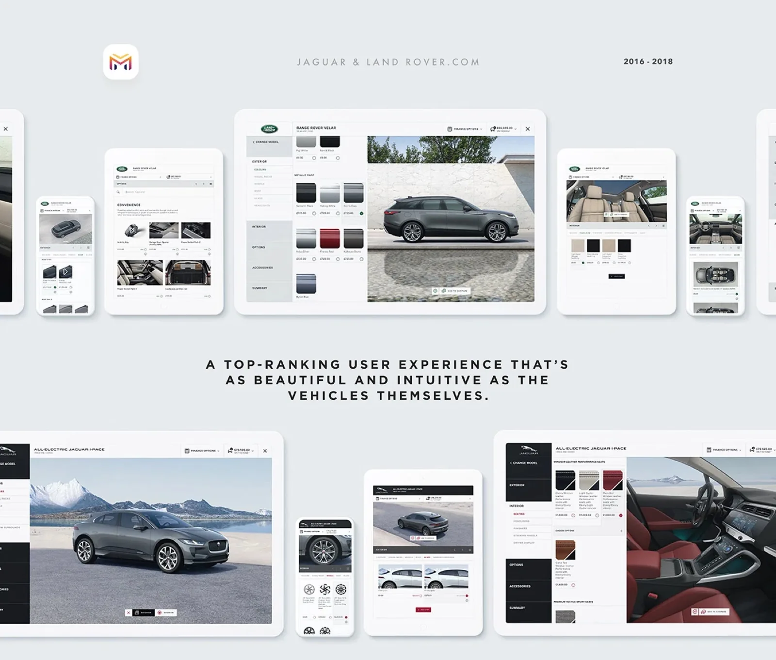 Jaguar Land Rover global website refresh