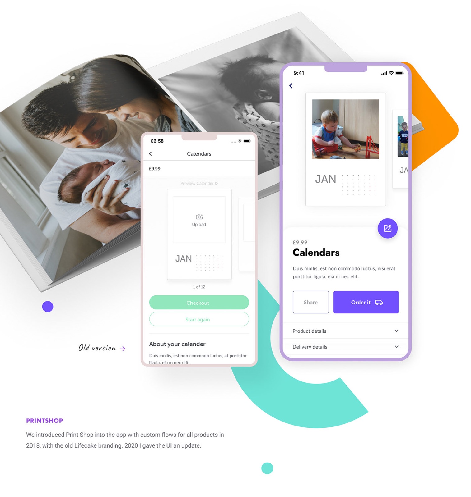 Lifecake responsive web