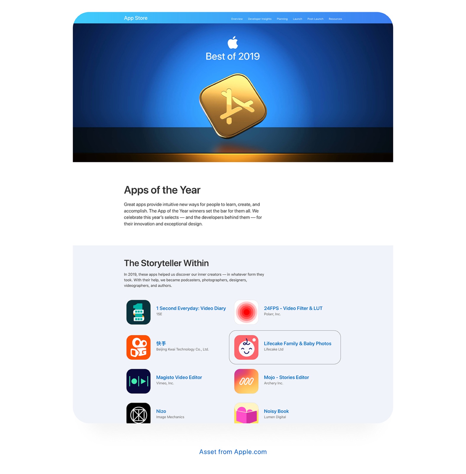 Apple Best of 2019 — The Storyteller Within