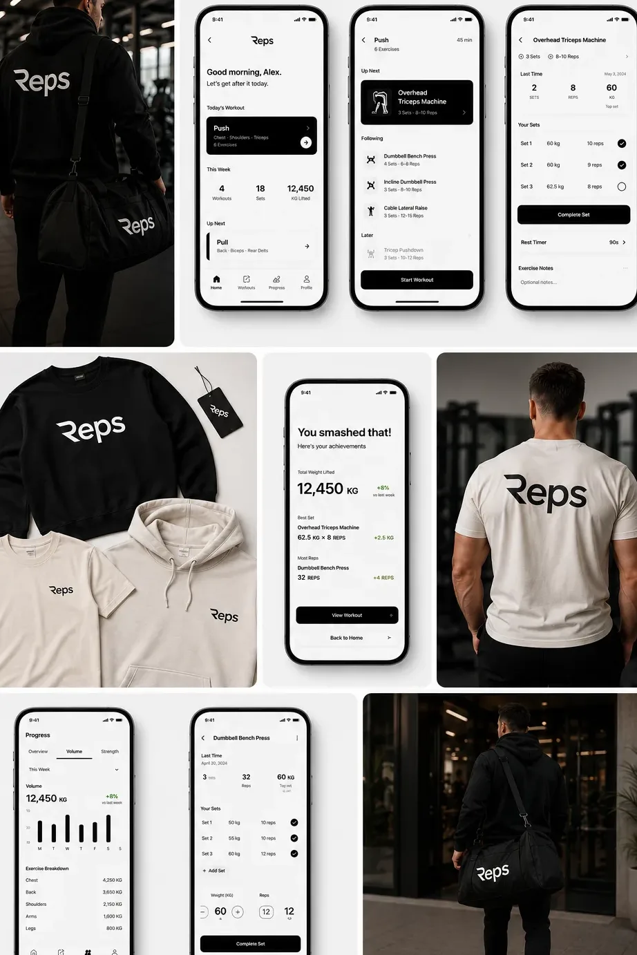 Reps app — exercise detail